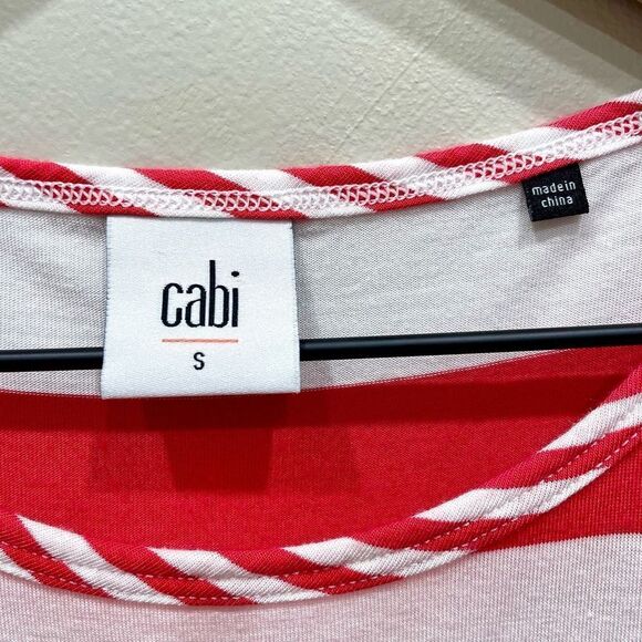 CAbi Carousel Stripe Tank Top - Size: Small - Picture 6 of 10